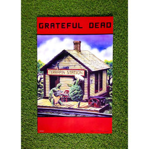 Grateful Dead Terrapin Station Poster Funky #3555 Vintage 2002